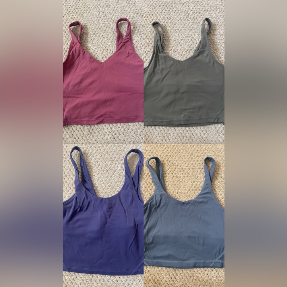 Assorted Align Dupe Tank tops size Small